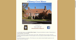 Desktop Screenshot of chimneycrest.com